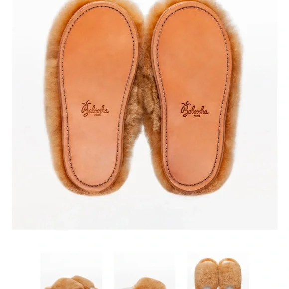 NIB Baboosha Honey Ginger Slippers - Picture 3 of 5